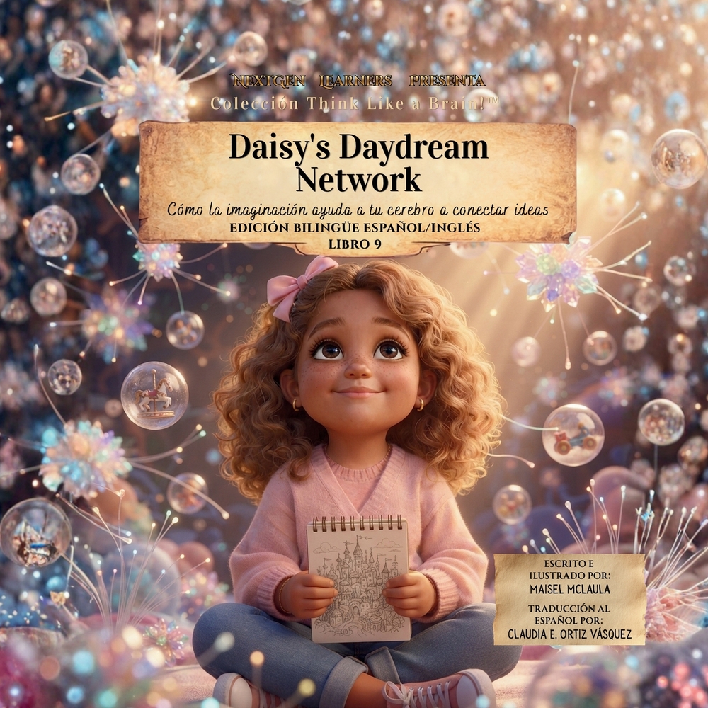 Daisy's Daydream Network: Cómo la imaginación ayuda a tu cerebro a conectar ideas cover