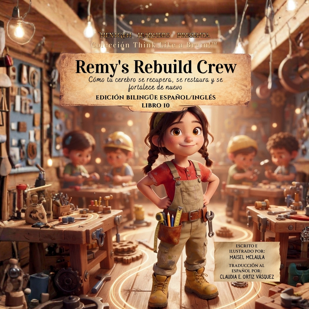 Remy's Rebuild Crew: Cómo tu cerebro se recupera, se restaura y se fortalece de nuevo cover