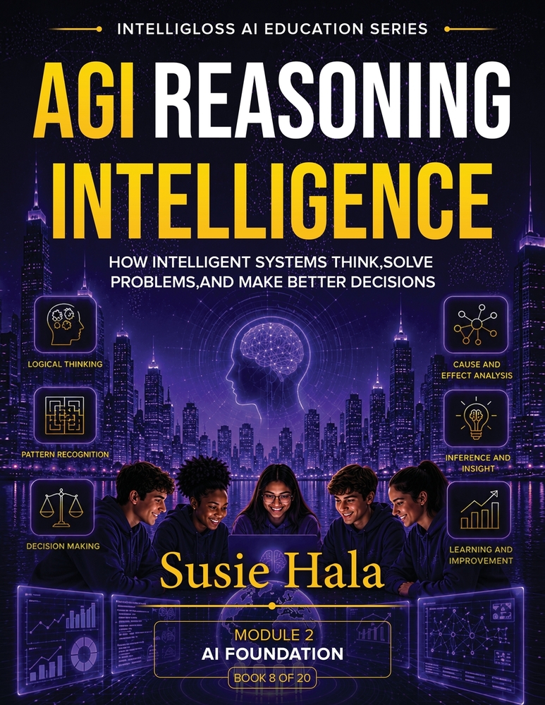 Agi: Reasoning Intelligence: Reasoning Intelligence: Reasoning Intelligence How Intelligent Systems Think, Solve Problems, and Make Better Decisions cover
