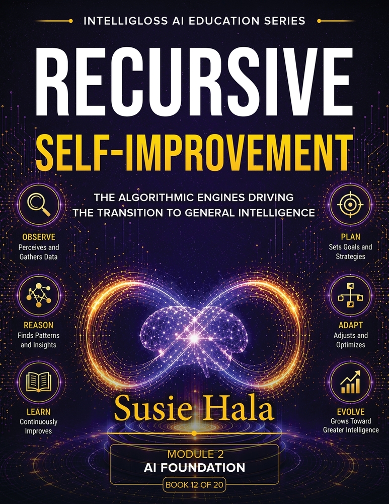 RECURSIVE SELF-IMPROVEMENT The Algorithmic Engines Driving the Transition to General Intelligence cover