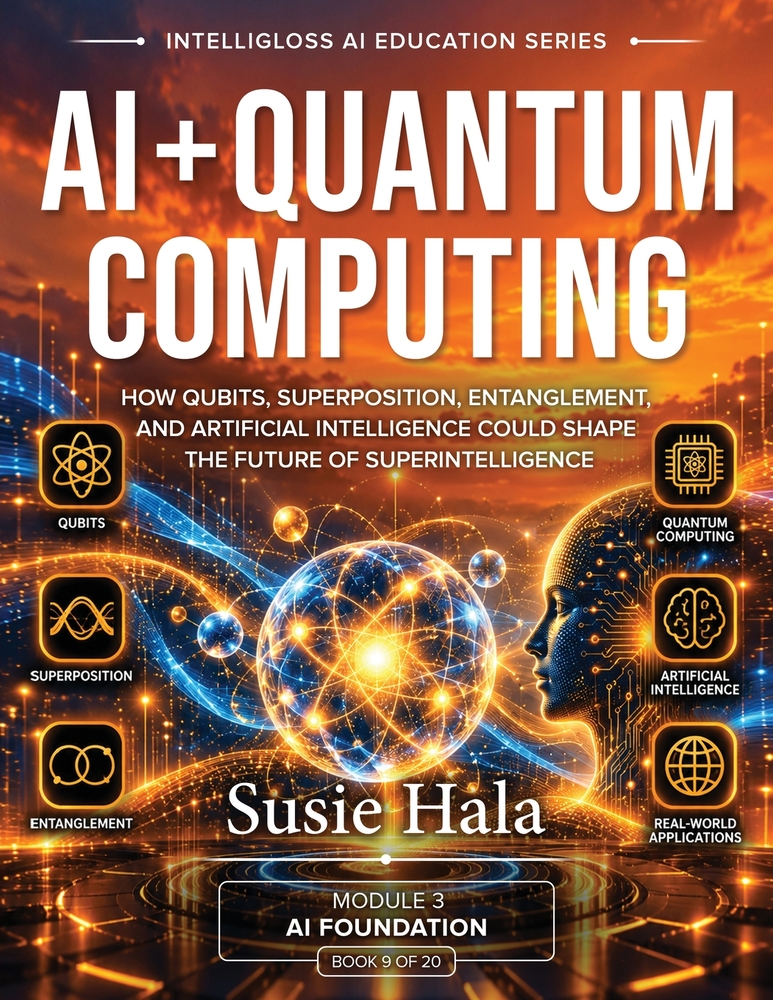 AI + Quantum Computing: How Qubits, Superposition, Entanglement, and Artificial Intelligence Could Shape The Future of Superintelligence cover