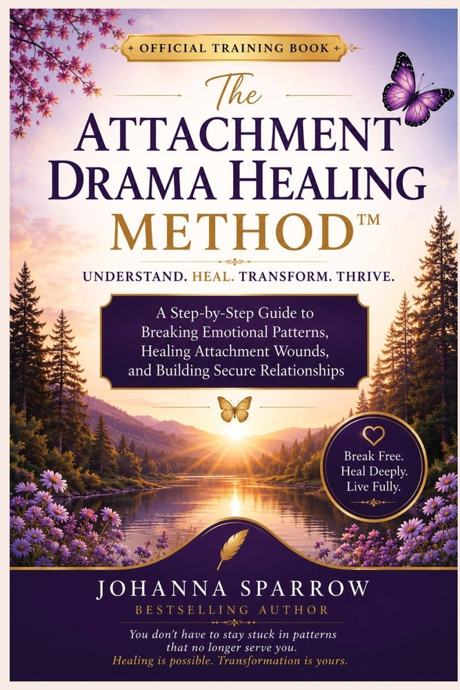 The Attachment Drama Healing Method(TM) Official Training Book A Step-by-Step Guide to Breaking Emotional Patterns, Healing Attachment Wounds, and Bui cover