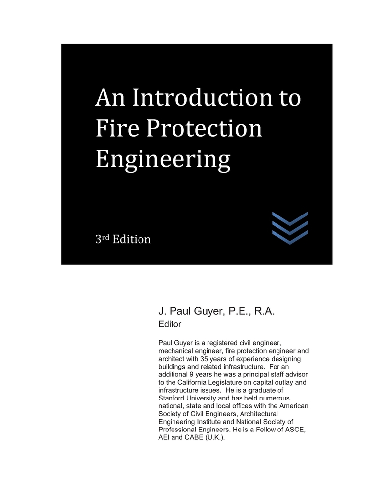 An Introduction to Fire Protection Engineering cover