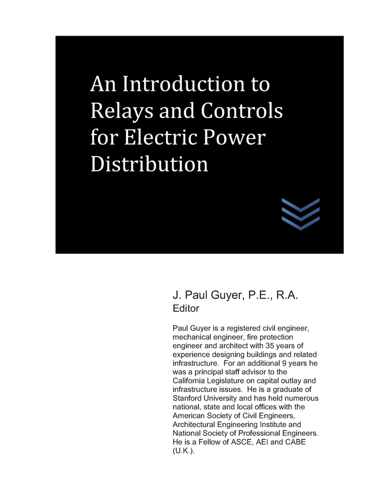 An Introduction to Relays and Controls for Electric Power Distribution cover