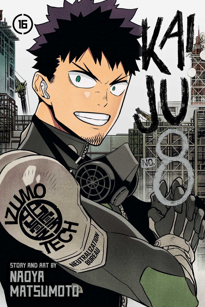 Kaiju No. 8, Vol. 16 cover