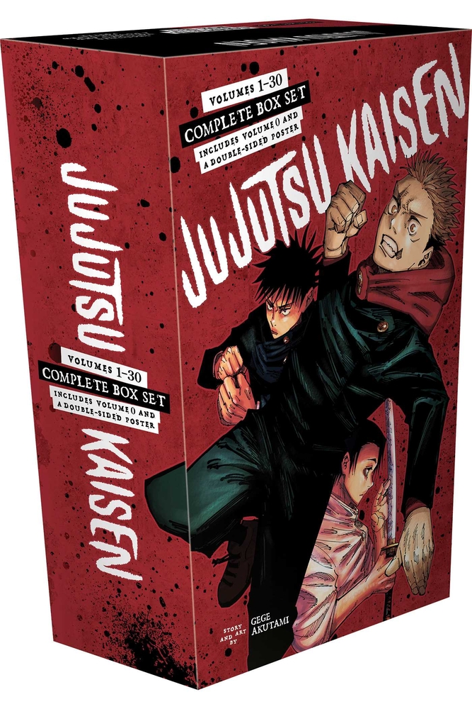 Jujutsu Kaisen Complete Box Set: Includes Volumes 1-30 with Volume 0 cover