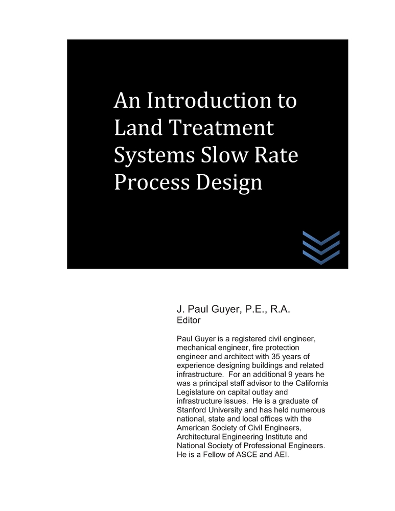 An Introduction to Land Treatment Systems Slow Rate Process Design cover