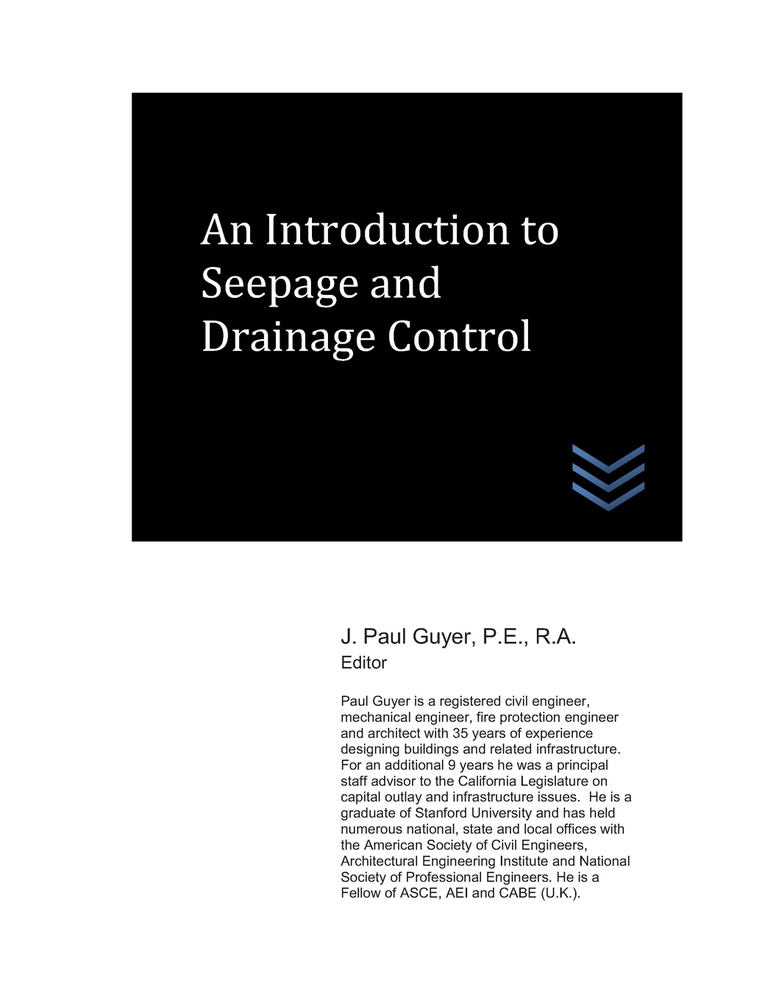 An Introduction to Seepage and Drainage Control cover