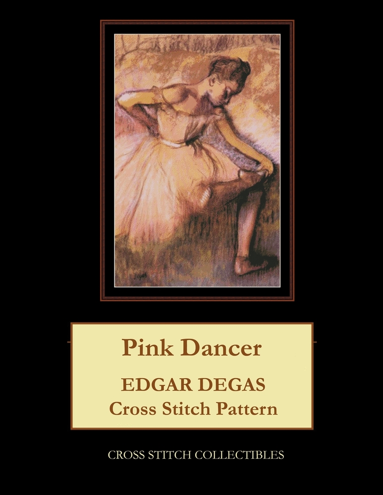 Pink Dancer: Degas Cross Stitch Pattern cover