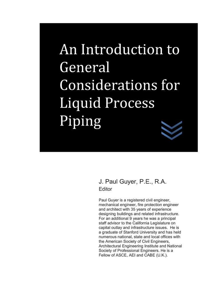 An Introduction to General Considerations for Liquid Process Piping cover