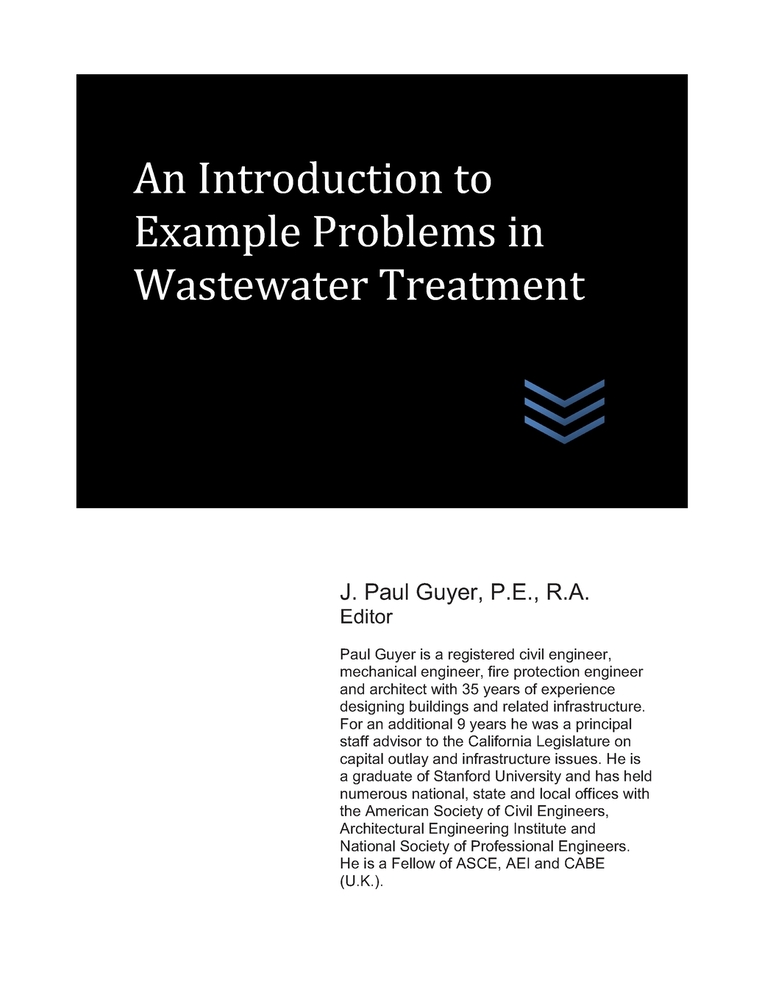 An Introduction to Example Problems in Wastewater Treatment cover