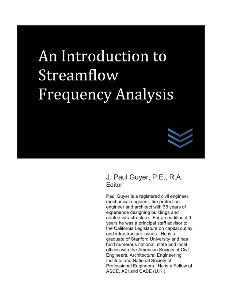 An Introduction to Streamflow Frequency Analysis cover