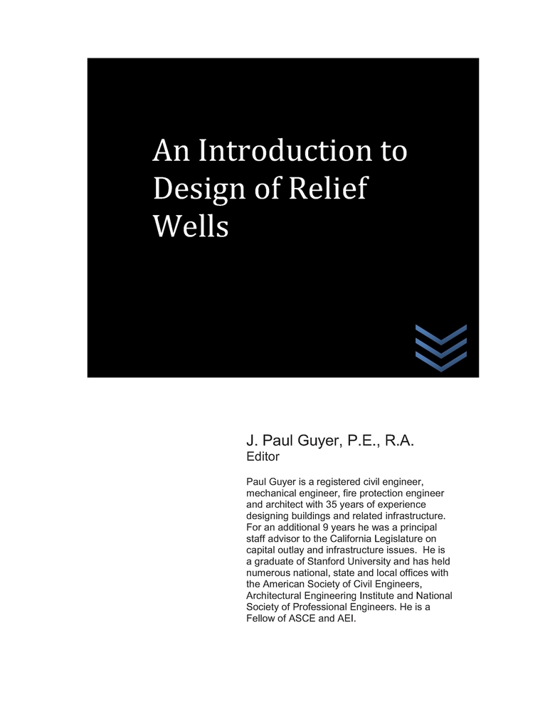 An Introduction to Design of Relief Wells cover