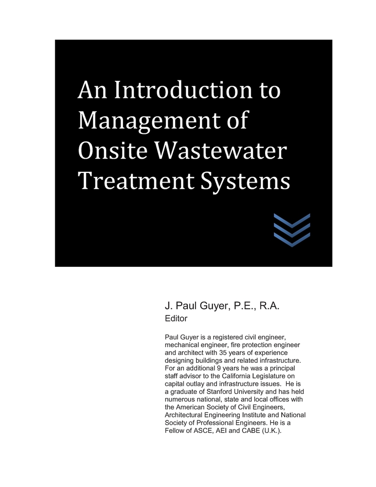 An Introduction to Management of Onsite Wastewater Treatment Systems cover