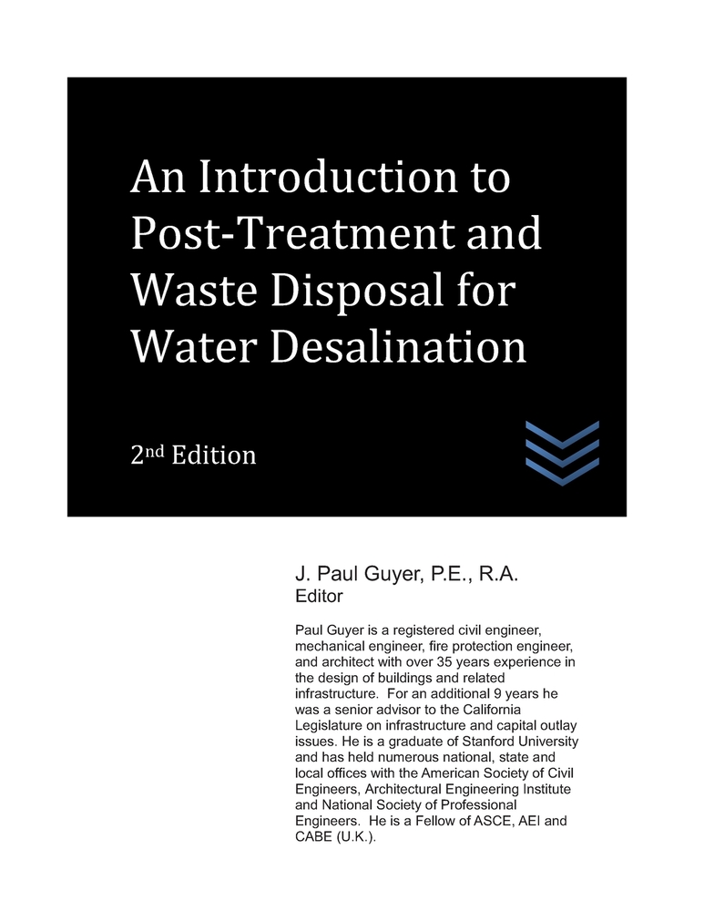 An Introduction to Post-Treatment and Waste Disposal for Water Desalination cover