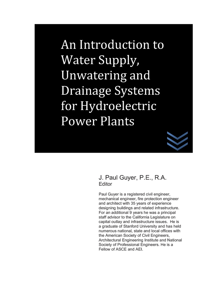 Introduction to Water Supply, Unwatering and Drainage Systems for Hydroelectric Power Plants cover