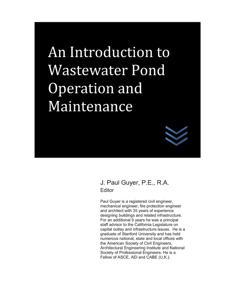 An Introduction to Wastewater Pond Operation and Maintenance cover