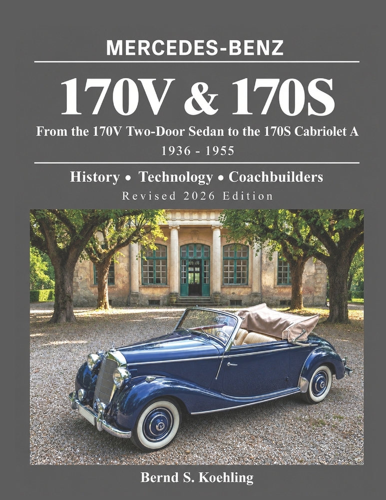 MERCEDES-BENZ, The 170V and 170S Series: From the 170V Sedan to the 170S Cabriolet A cover