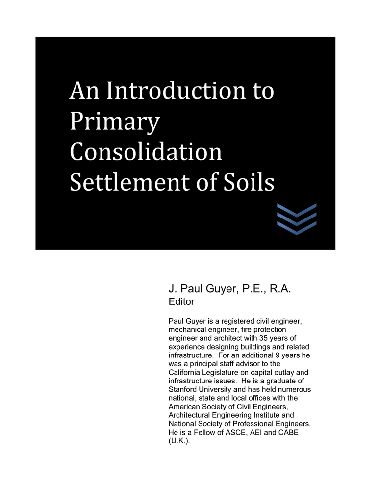 An Introduction to Primary Consolidation Settlement of Soils cover
