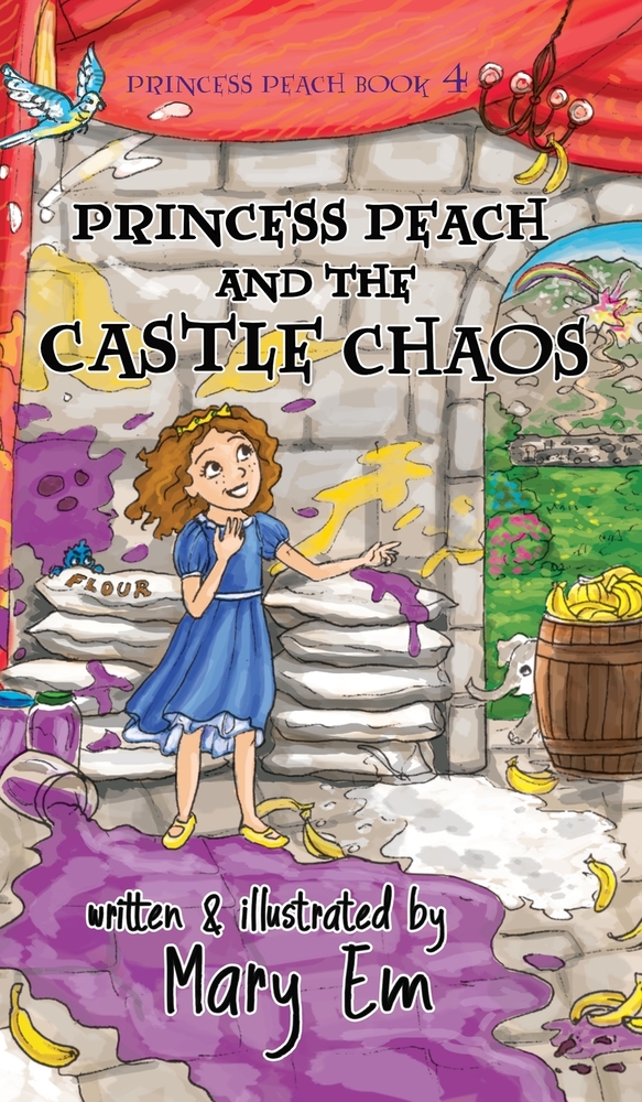 Princess Peach and the Castle Chaos (hardcover) cover
