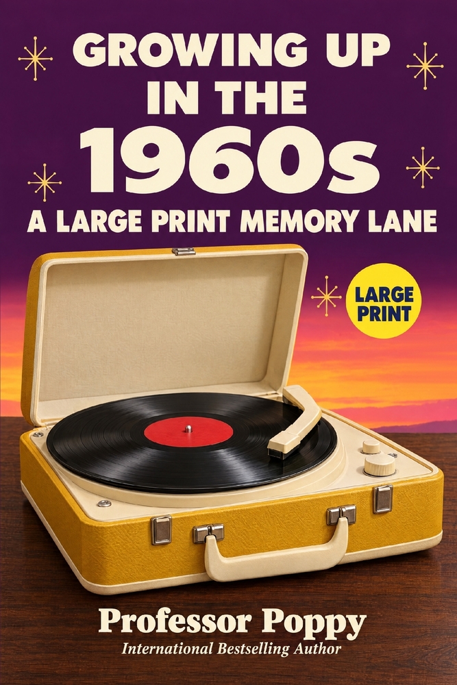 Growing Up in the 1960s: A Large-Print Memory Lane Through Everyday Life and a Changing America cover