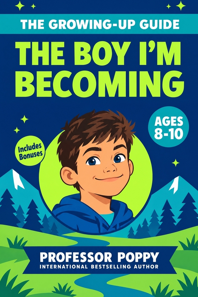 The Boy I'm Becoming: Stories About Growing Up, Staying Safe, and Feeling Ready for What's Next (Boys Ages 8-10) cover