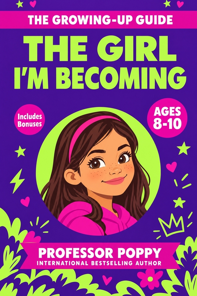 The Girl I'm Becoming: Stories About Growing Up, Staying Safe, and Feeling Ready for What's Next (Ages 8-10) cover