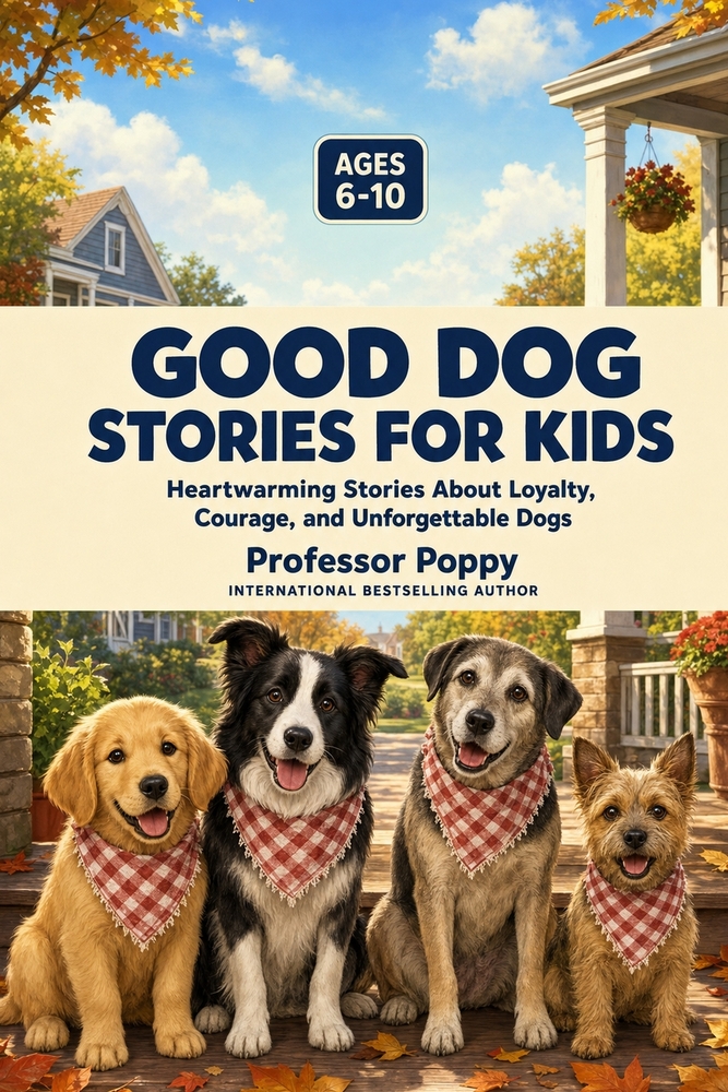 Good Dog Stories for Kids Ages 6 to 10: Heartwarming Short Stories About Loyalty, Courage, and Unforgettable Dogs Read, Rescue, Believe cover