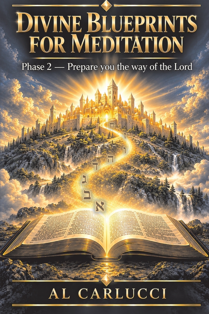 DIVINE BLUEPRINTS FOR MEDITATION PHASE 2 Prepare you the way of the Lord cover