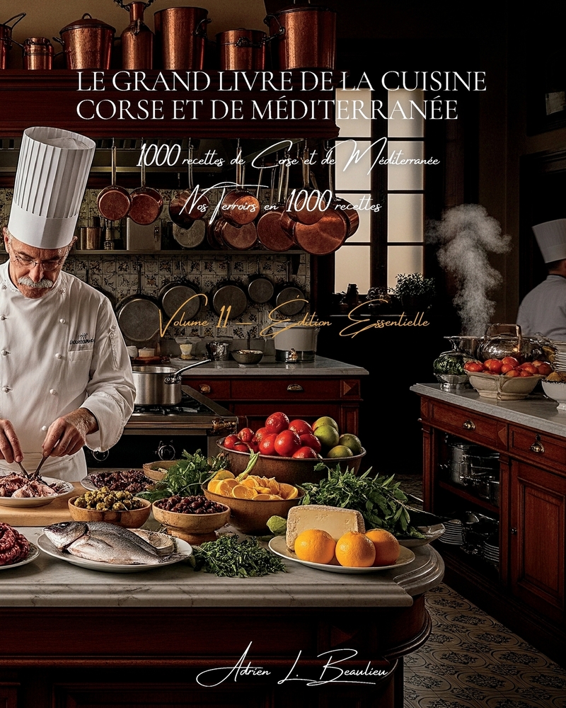 Le Grand Livre de la Cuisine Corse et de Méditerranée: Recettes de Corse et de Méditerranée cover