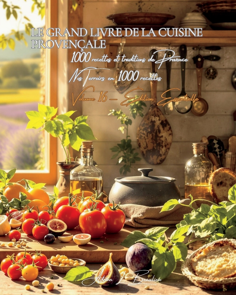 Le Grand Livre de la Cuisine Provençale: Recettes et traditions de Provence cover