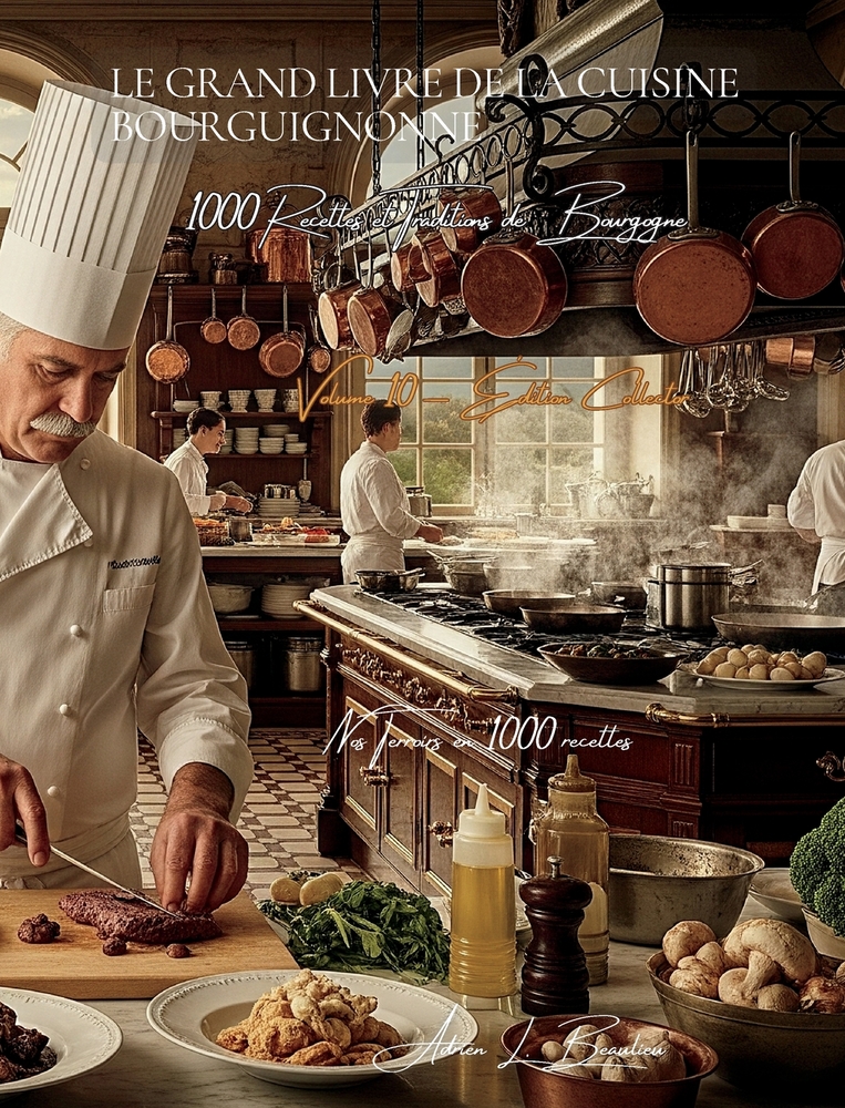 Le Grand Livre de la Cuisine Bourguignonne: Recettes et traditions de Bourgogne cover