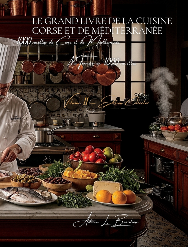 Le Grand Livre de la Cuisine Corse et de Méditerranée: Recettes de Corse et de Méditerranée cover
