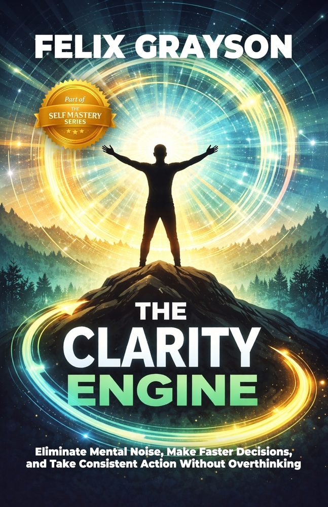 The Clarity Engine: Eliminate Mental Noise, Make Faster Decisions, and Take Consistent Action Without Overthinking cover