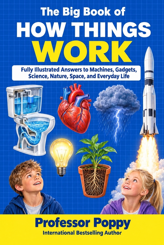 The Big Book of How Things Work: Fully Illustrated Answers to Machines, Gadgets, Science, Nature, Space, and Everyday Life cover