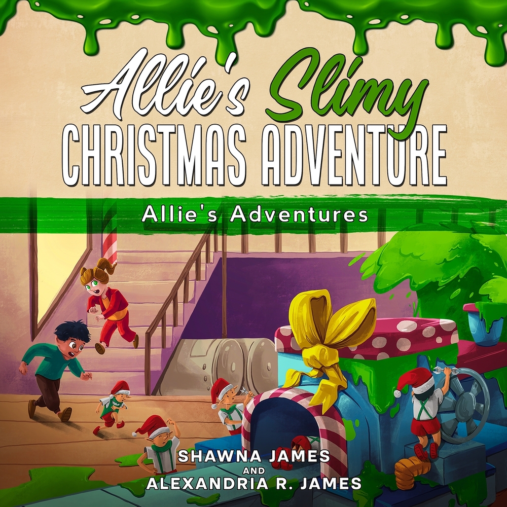 Allie's Slimy Christmas Adventure cover