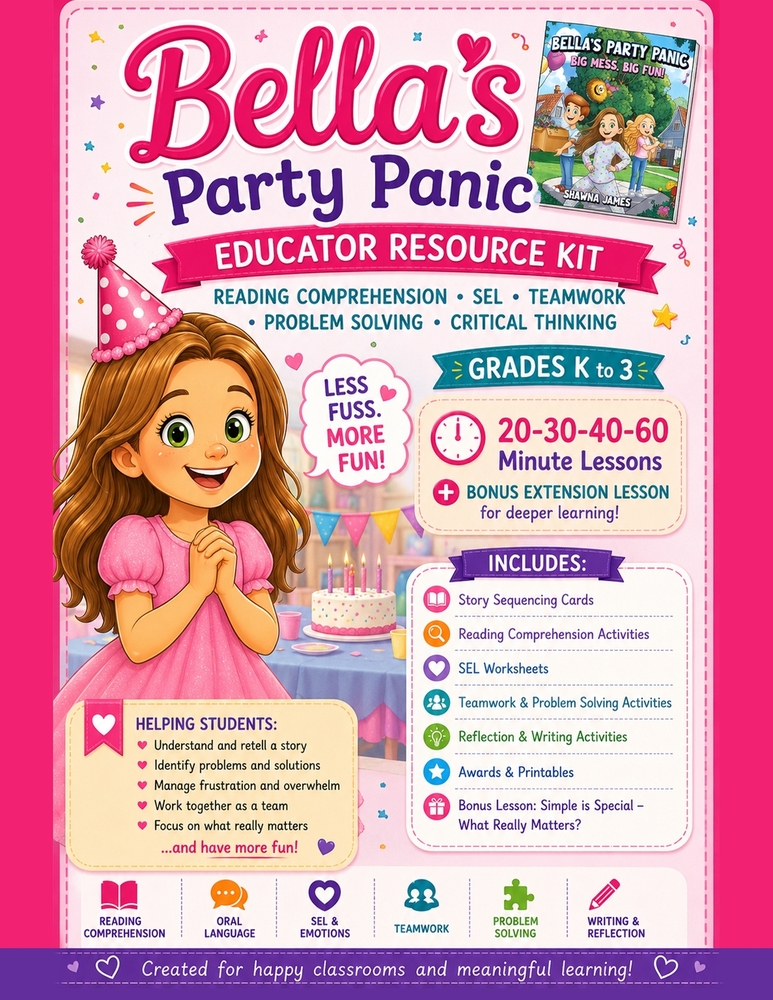 Bella's Party Panic Educator Resource Kit cover