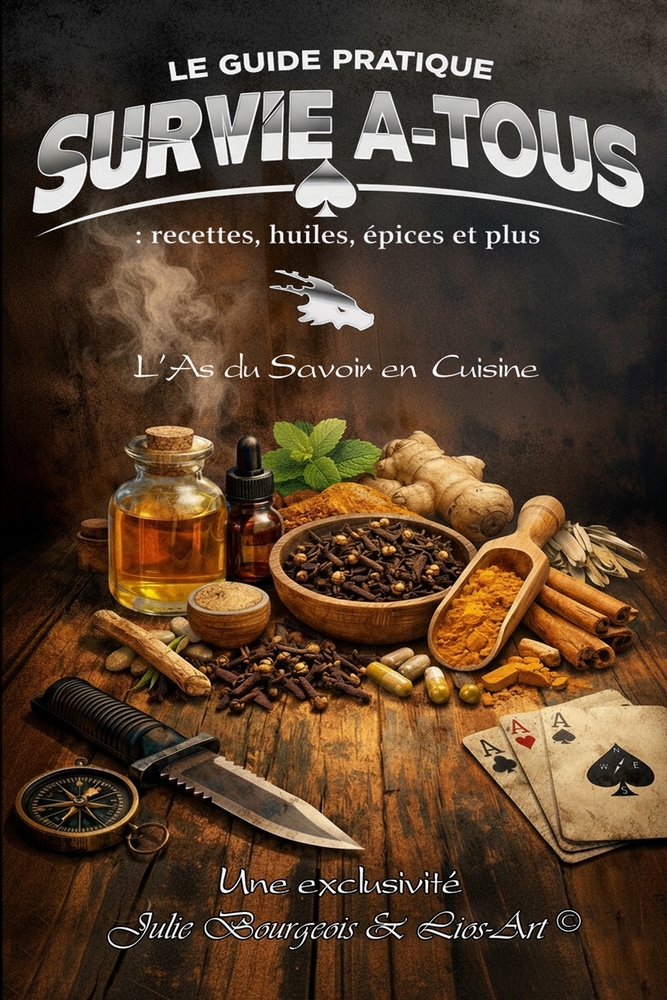 Survie A-Tous: L'As du savoir en cuisine: Recettes, huiles, épices et plus cover