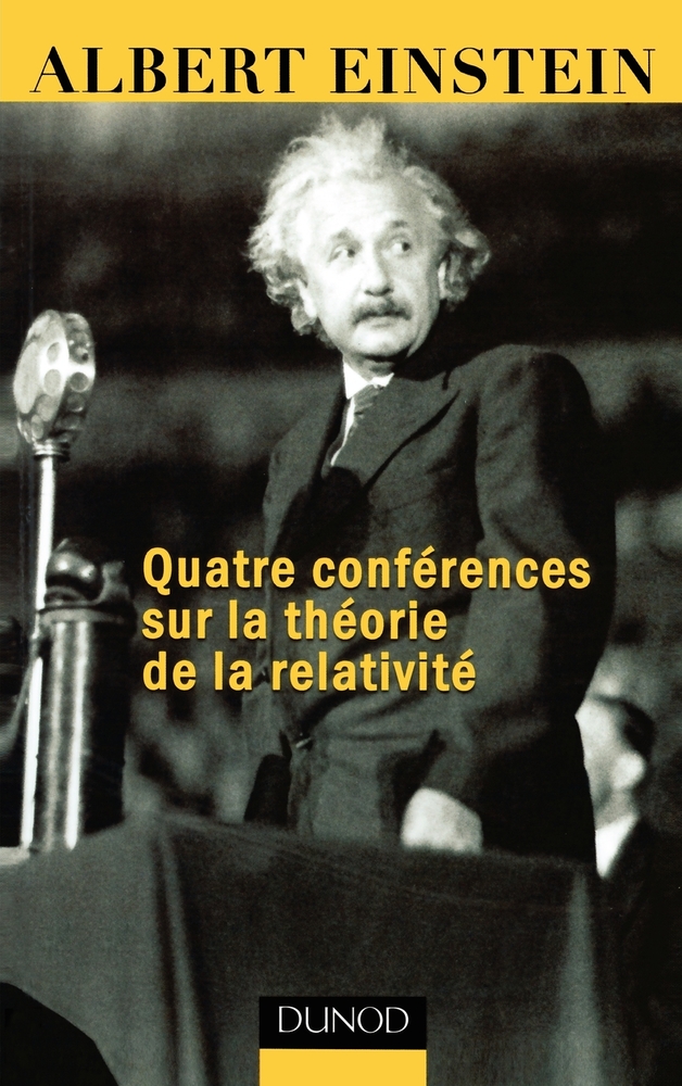 Quatre conférences sur la théorie de la relativité cover