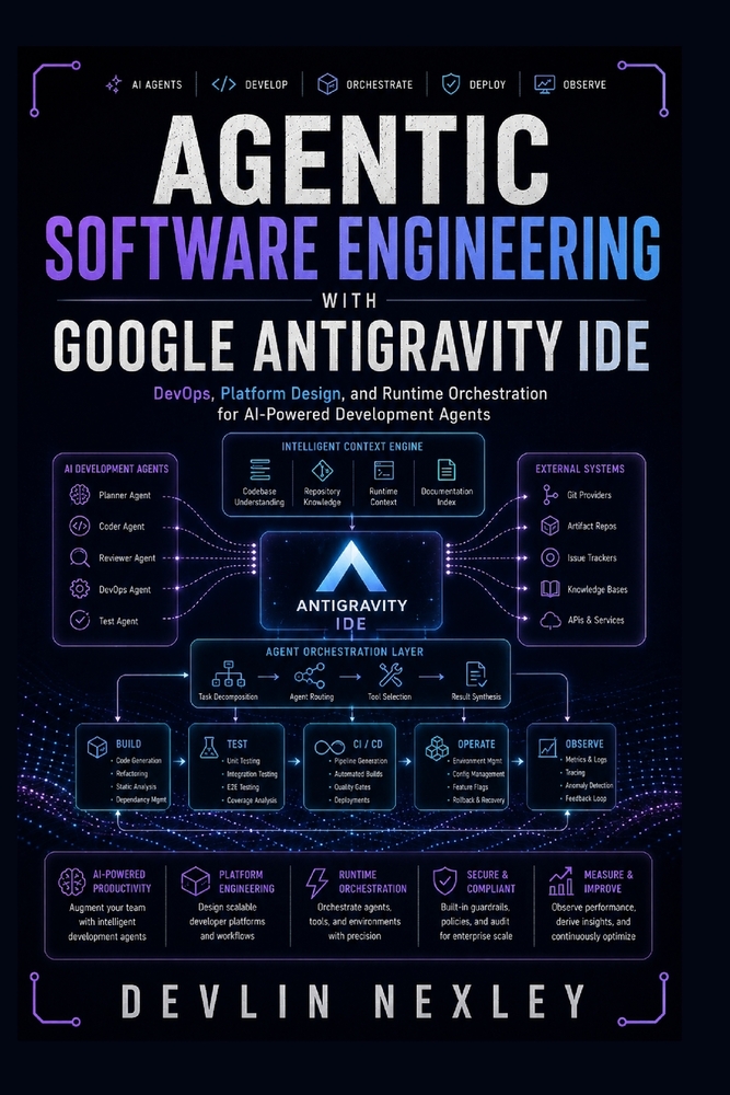 Agentic Software Engineering with Google Antigravity IDE cover