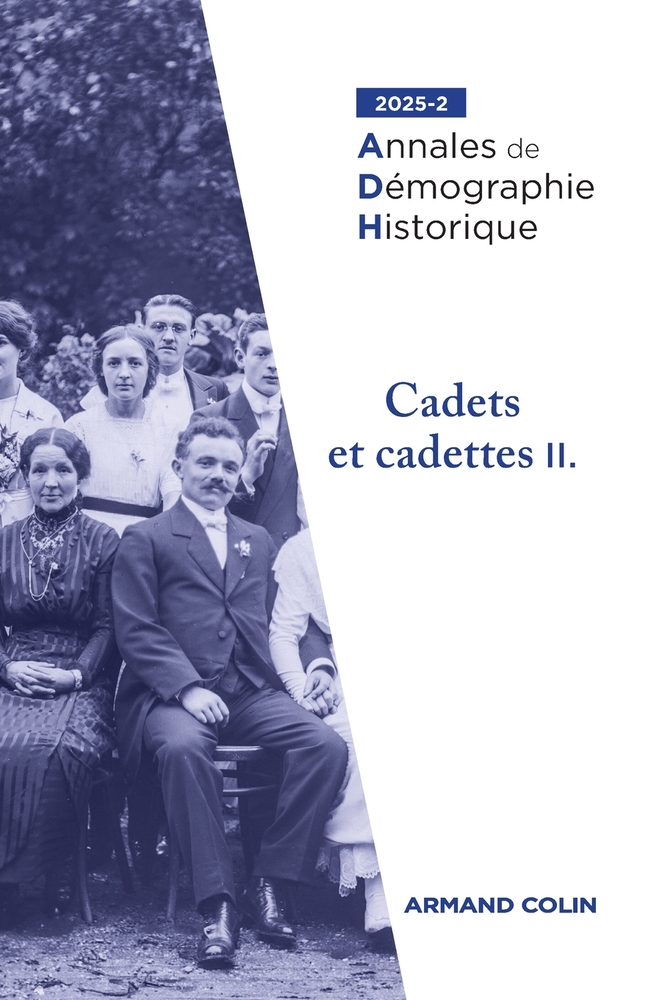 Annales de démographie historique n°2/2025 cover