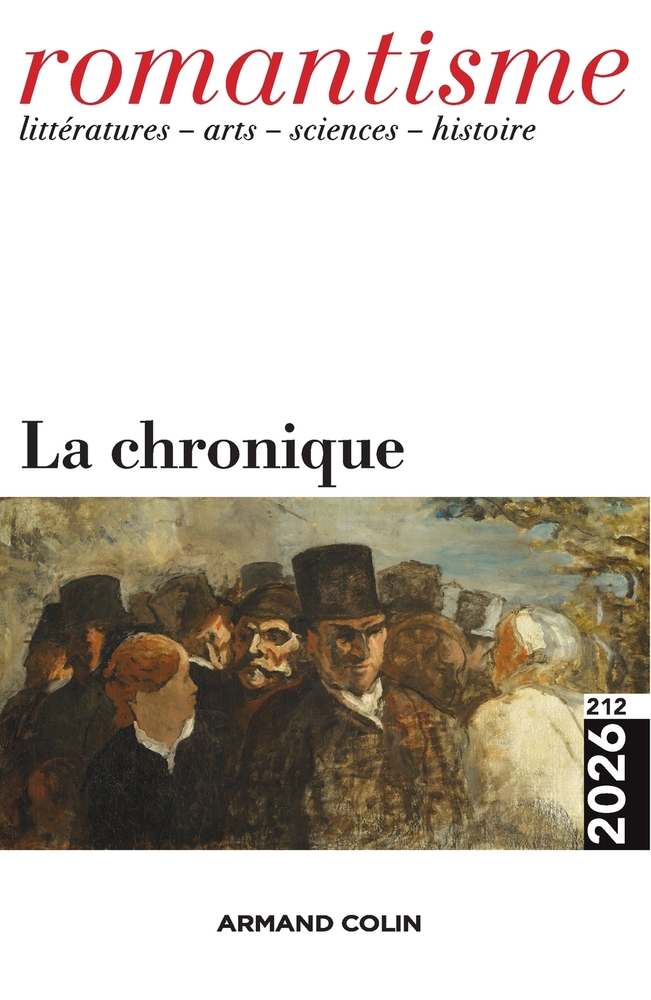 Romantisme N°212 2/2026: La chronique cover