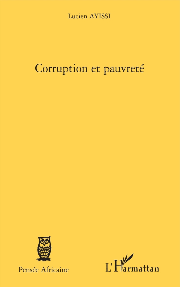 Corruption et pauvreté cover