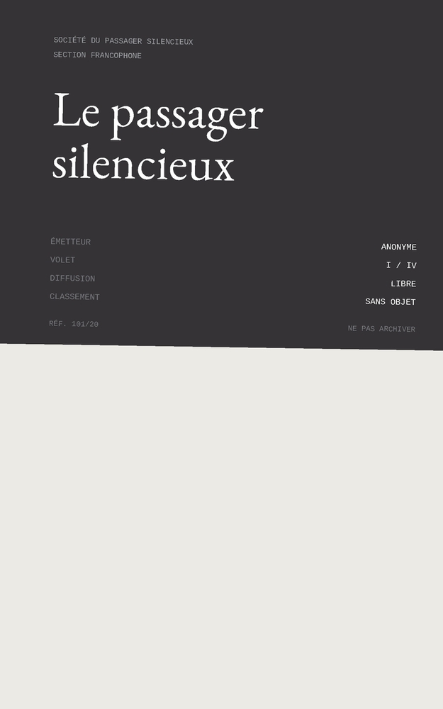 Le passager silencieux: L'intelligence artificielle et la fuite en avant du mental cover
