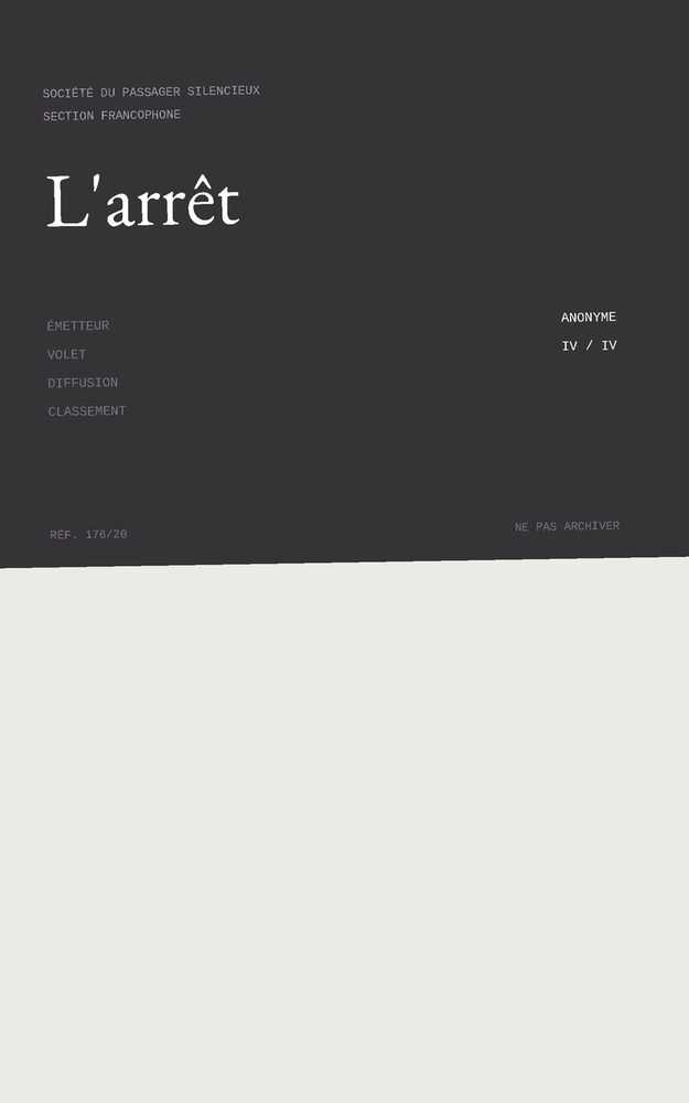 L'arrêt cover