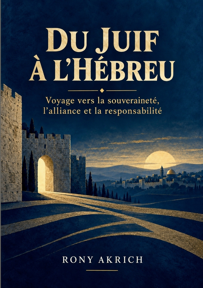 Du juif à l'hébreu: Voyage vers la souveraineté, l'Alliance et la responsabilité cover