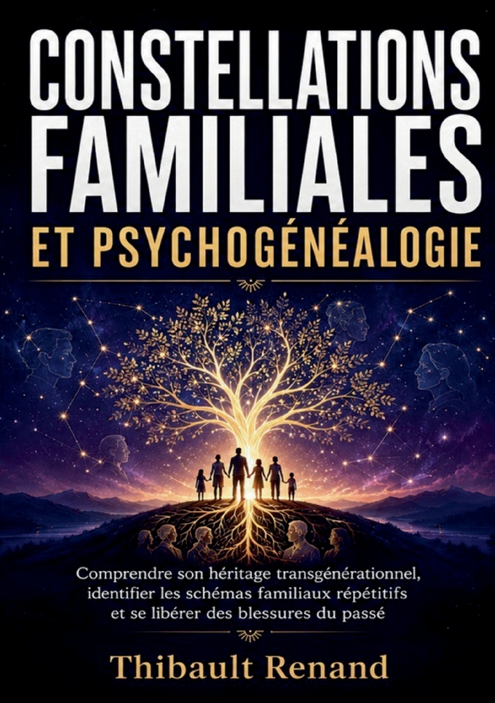 Constellations familiales et psychogénéalogie: Comprendre son héritage transgénérationnel, identifier les schémas familiaux répétitifs et se libérer d cover