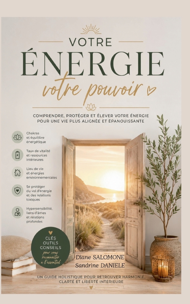 Votre énergie votre pouvoir: Comprendre, protéger et élever votre energie pour une vie plus alignée et épanouissante cover
