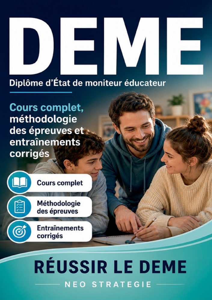DEME Diplôme d'État de moniteur éducateur: Cours complet, méthodologie des épreuves et entraînements corrigés cover