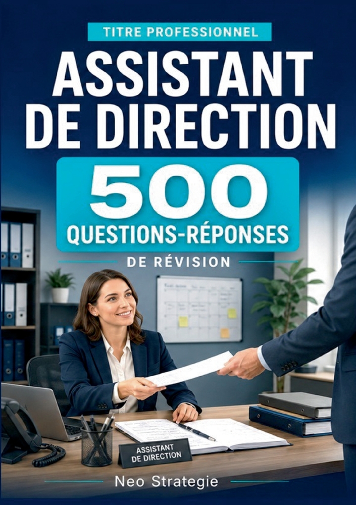 Titre Professionnel Assistant de Direction: 500 questions réponses de révision cover